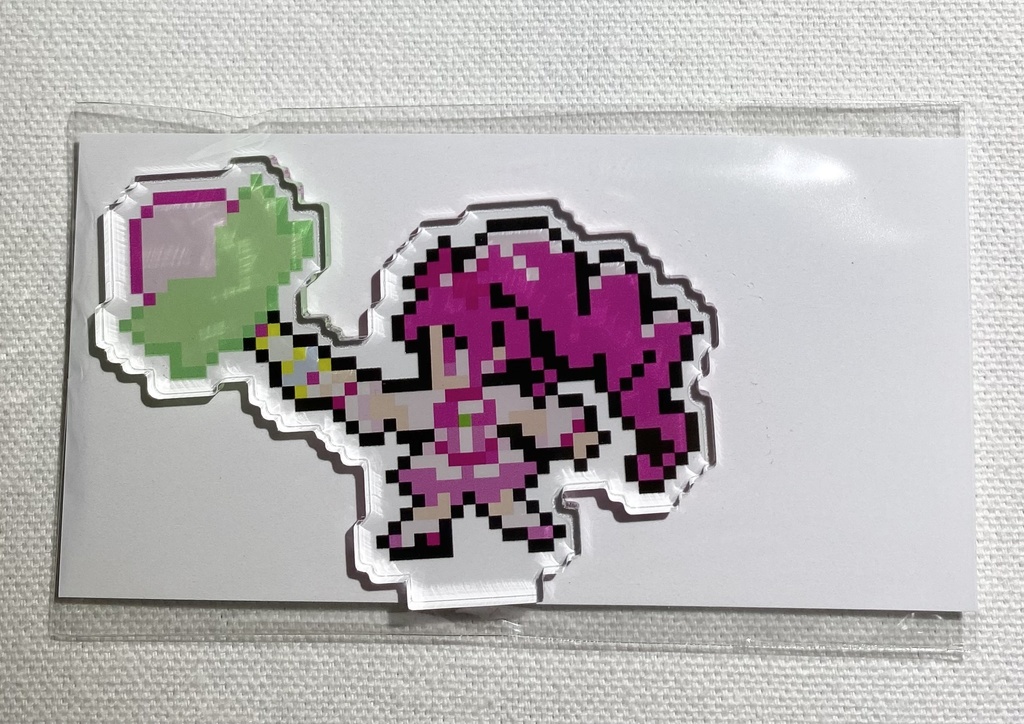 キュアブロッサム ピンクフォルテウェイブ ドット絵アクリルスタンド