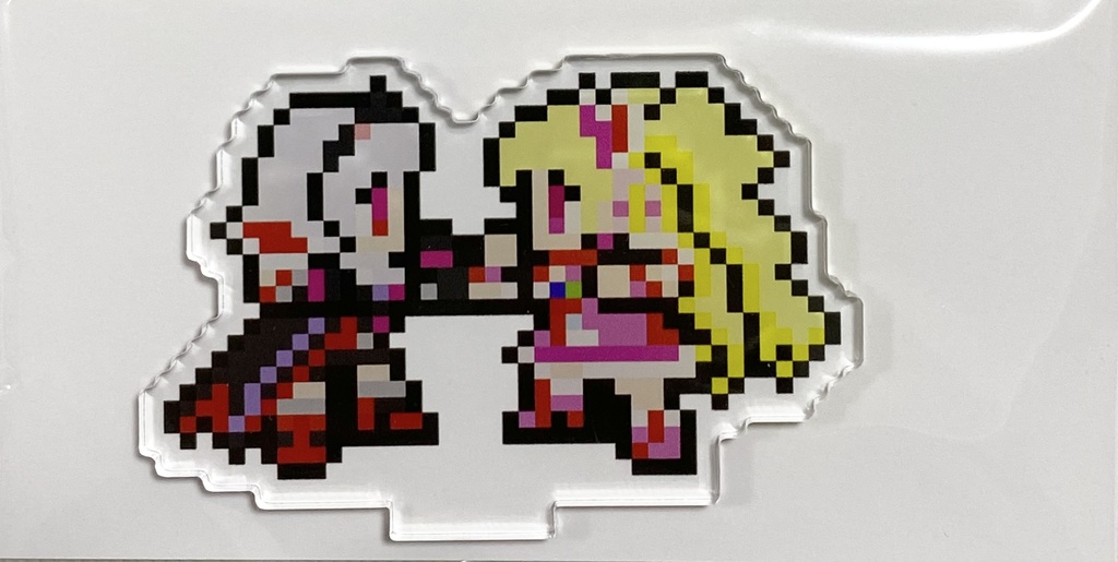 キュアピーチ対イース ミニドットアクリルスタンド