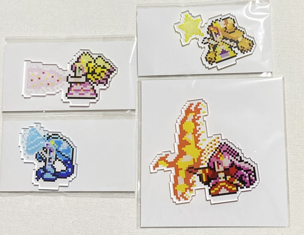 Go!プリ ドット絵ミニアクリルスタンド