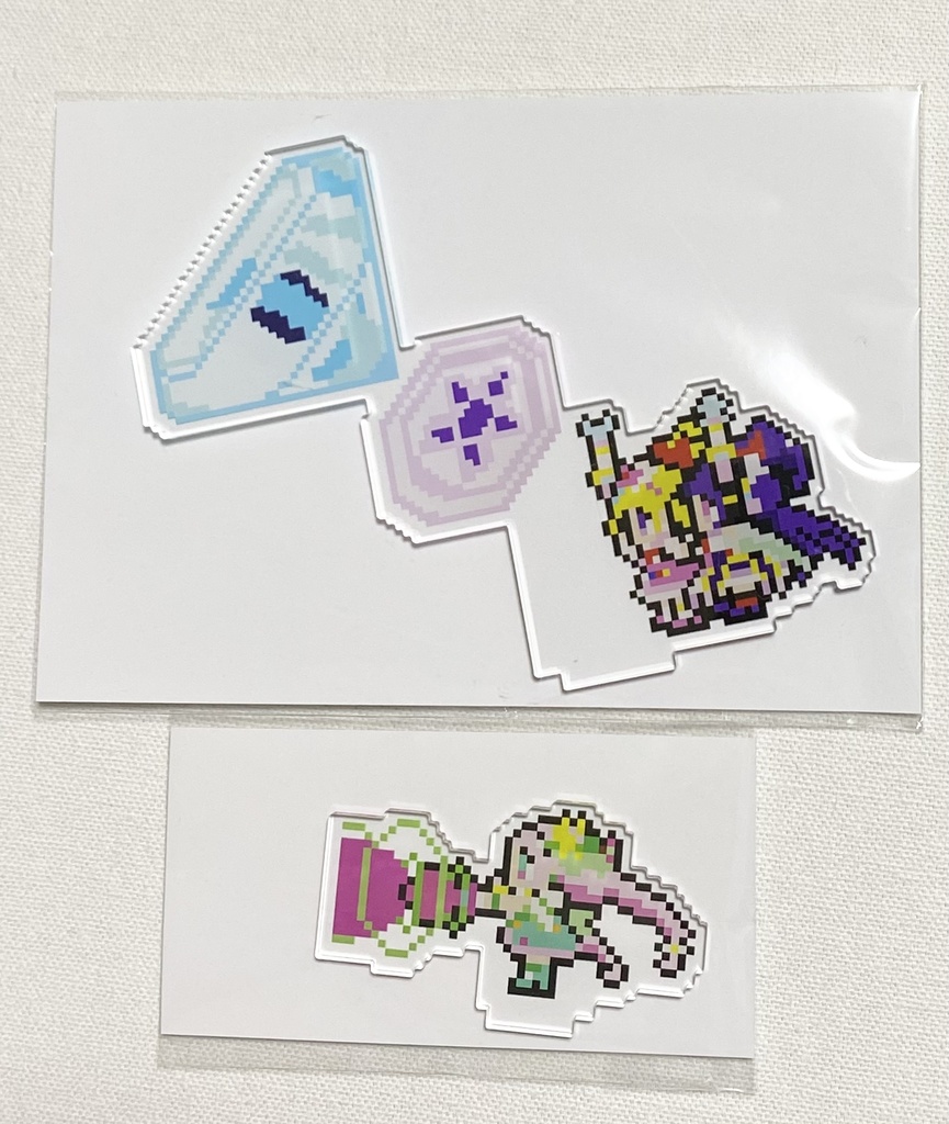 まほプリ ミニドット絵アクリルスタンド