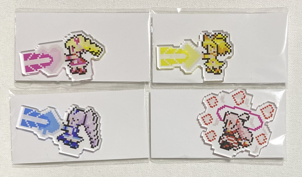 フレプリ ミニドット絵アクリルスタンド