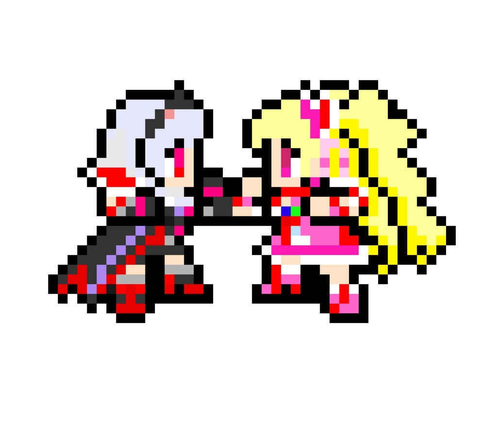 フレプリ ミニドット絵アクリルスタンド