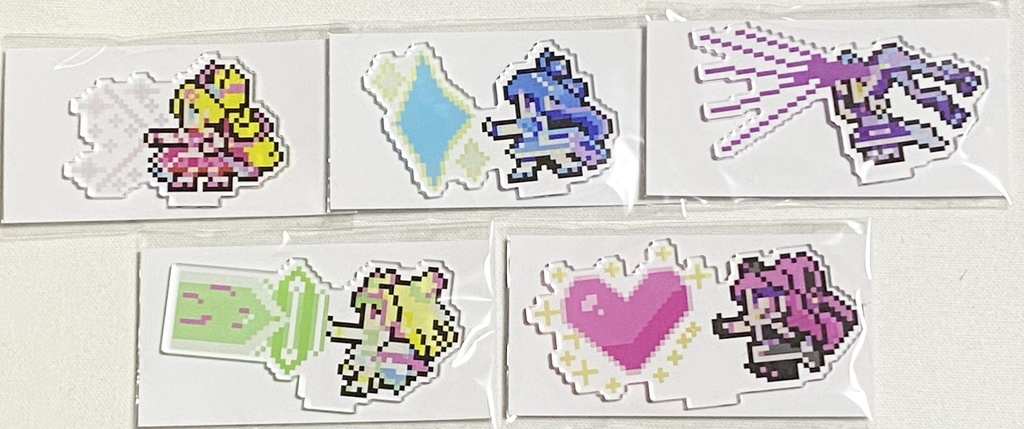 キミプリ ドット絵ミニアクリルスタンド