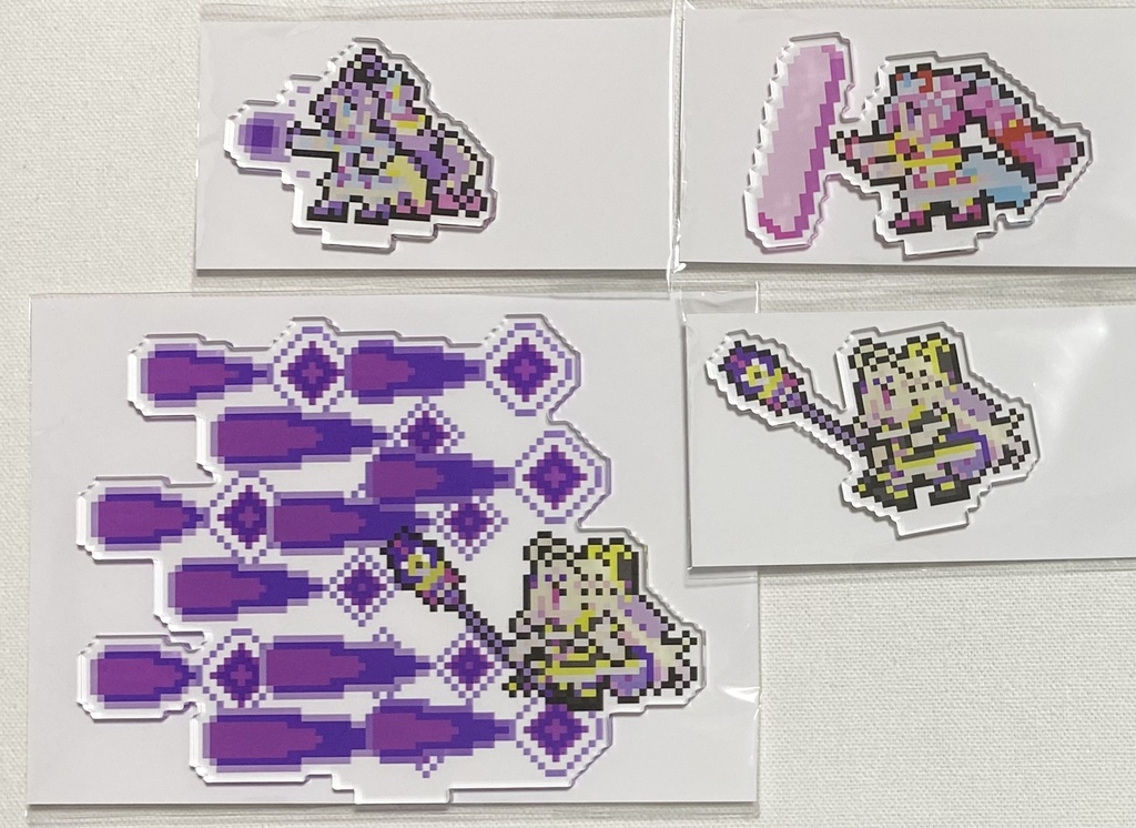たんプリ ドット絵ミニアクリルスタンド