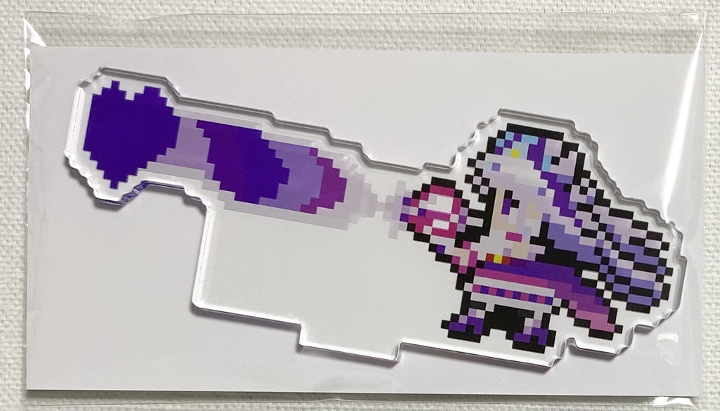 ハグプリ ドット絵アクリルスタンド