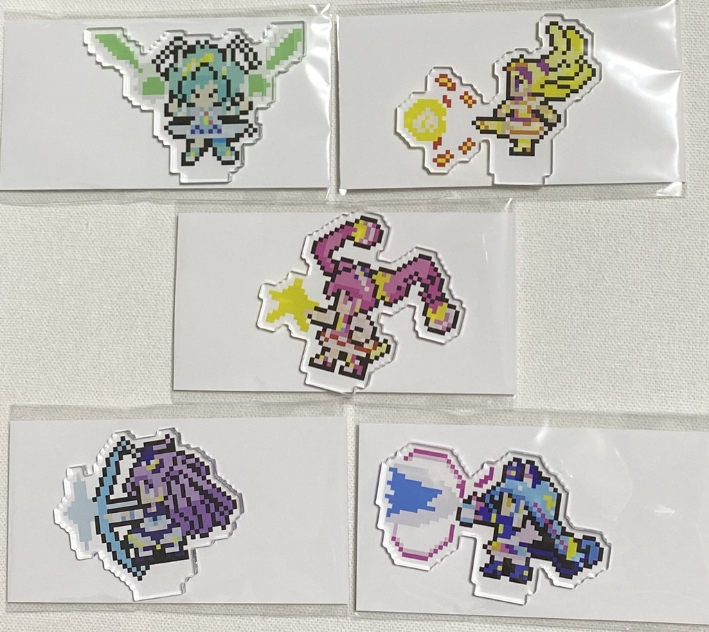 スタプリ ドット絵ミニアクリルスタンド