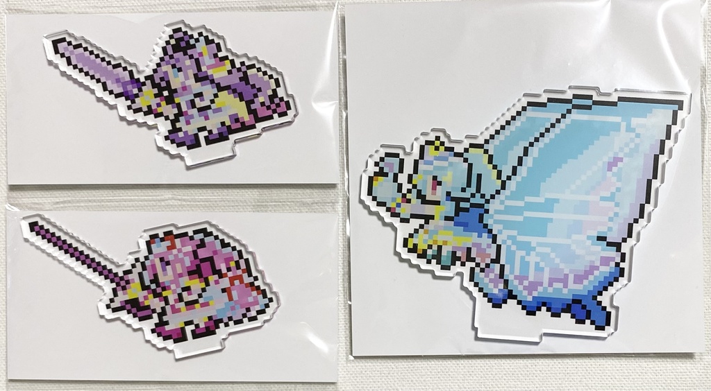 たんプリ　ドット絵ミニアクリルスタンド第２弾