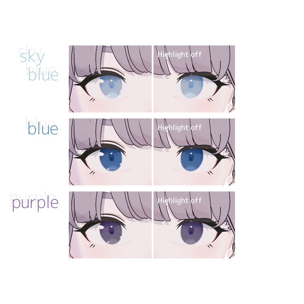 【Lapwing用】eye/make texture
