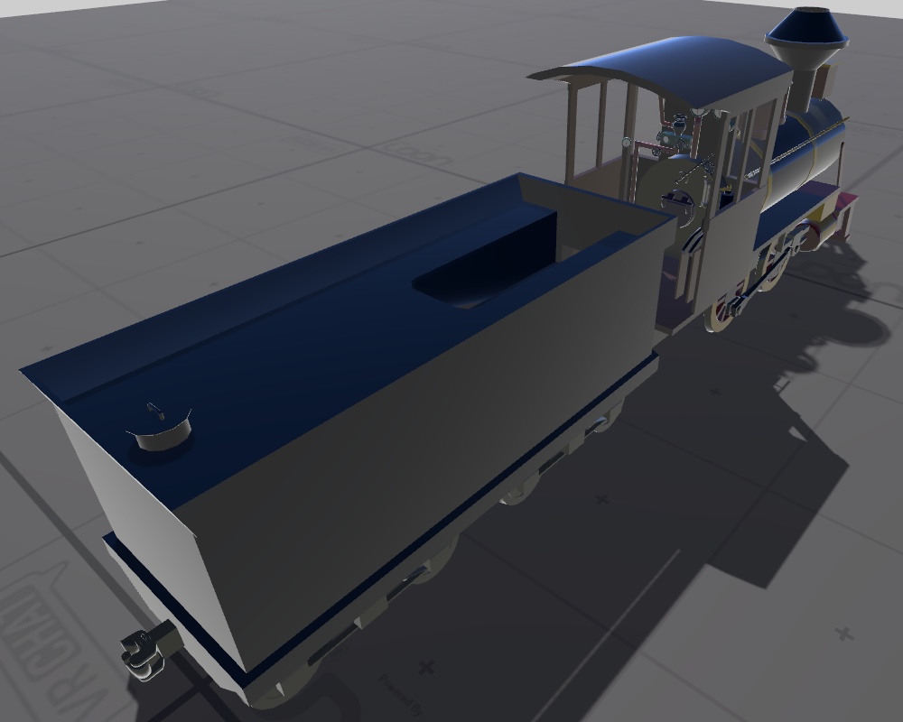 Transcontinental Lightning Locomotive