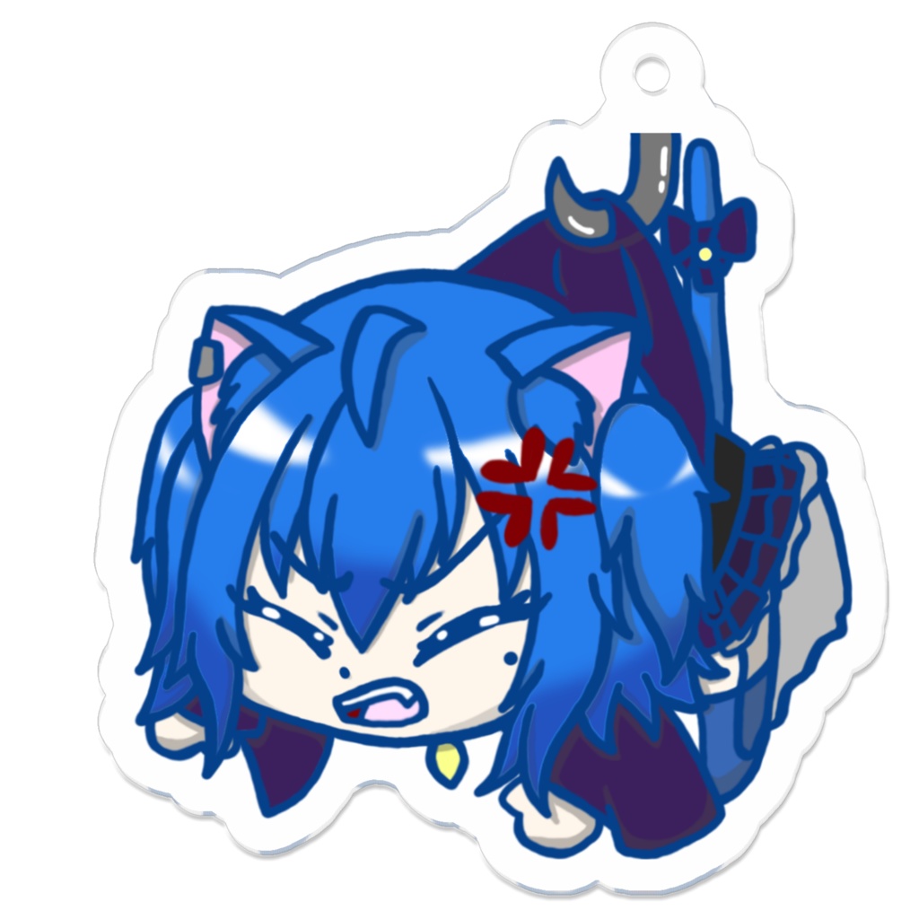 つられるーちゃん　おこ②