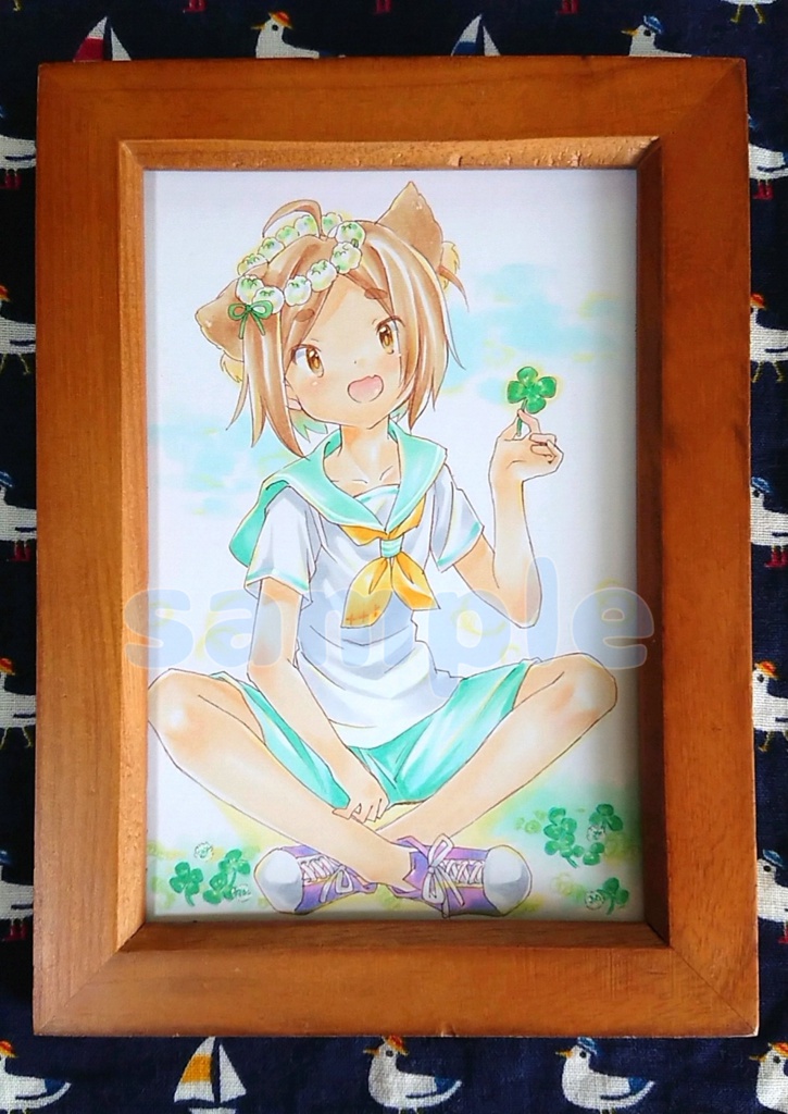 うちのこ くるみくん コピック原画 よつばみつけた くるみの実 Booth うちのこ くるみくん コピック原画 よつばみつけた くるみの実 Booth