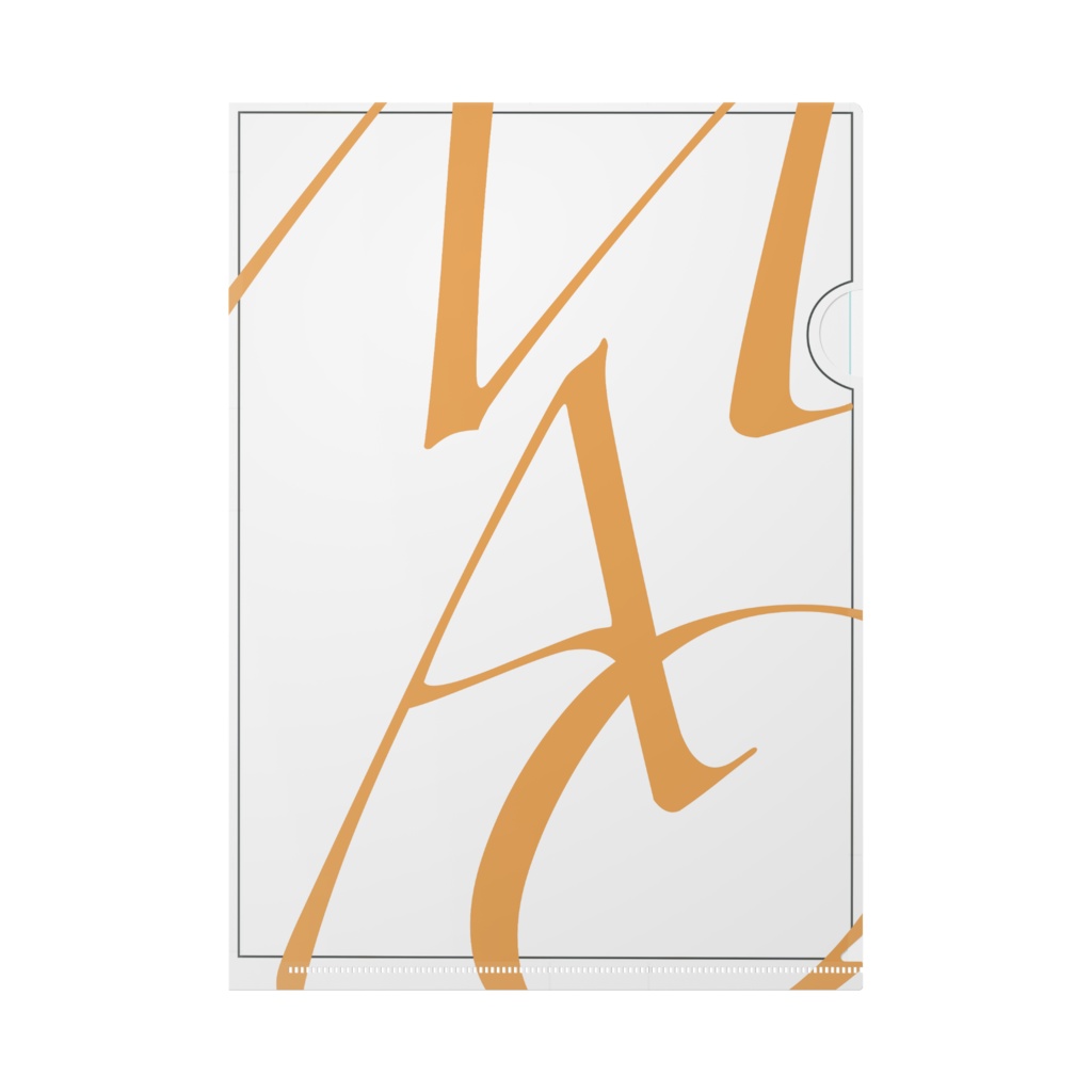 一体この線はどこに・・・ みんな繋がれクリアファイル