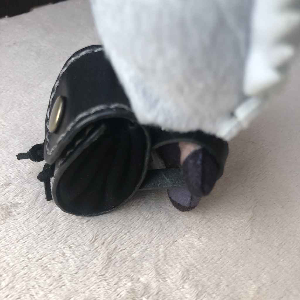 【本革】ぬい用じゃばらリュック2