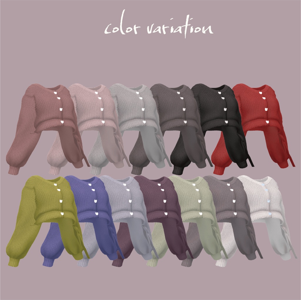 last summer one-piece dress【複数アバター対応】