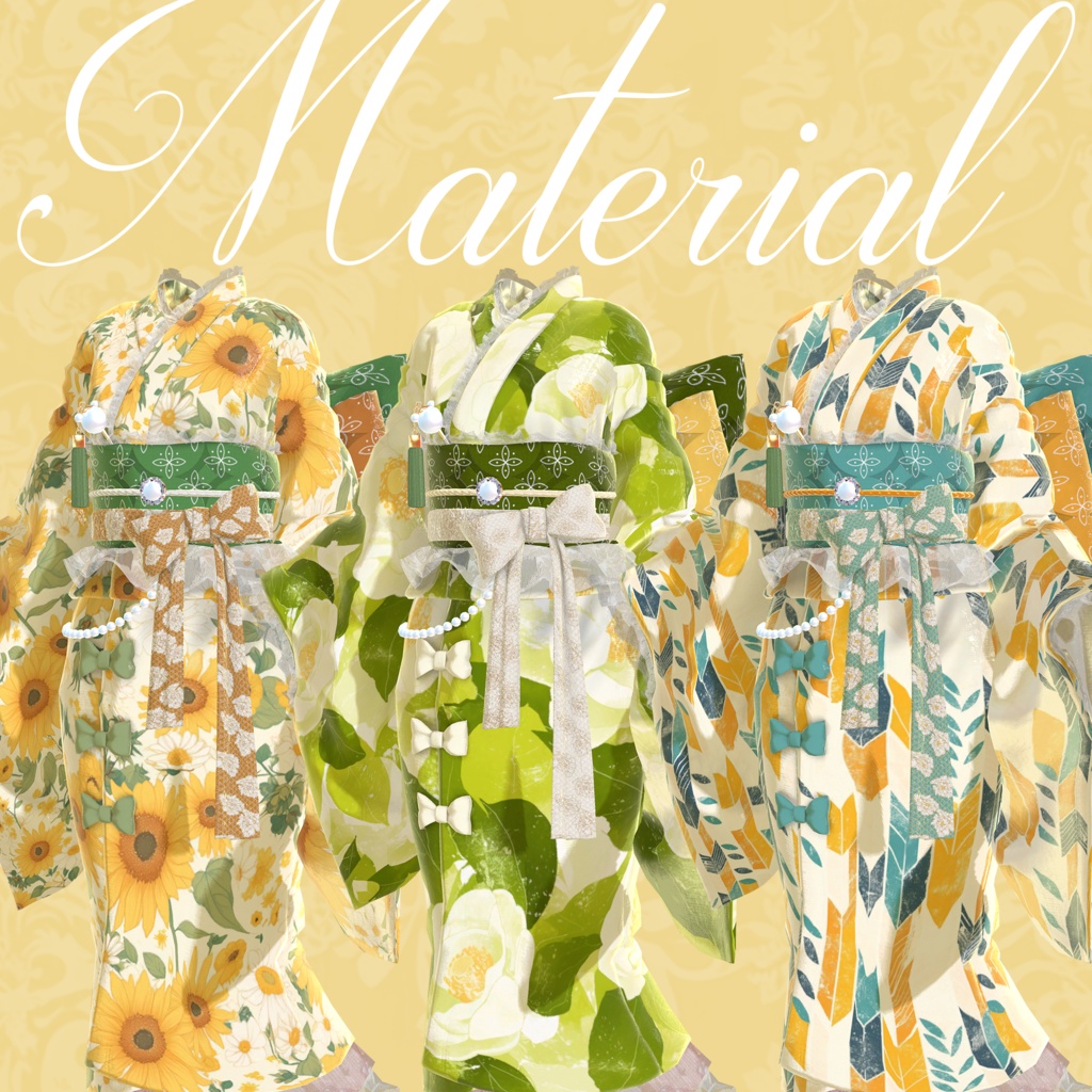 ~Hannari~ハイカラ浴衣【複数アバター対応】