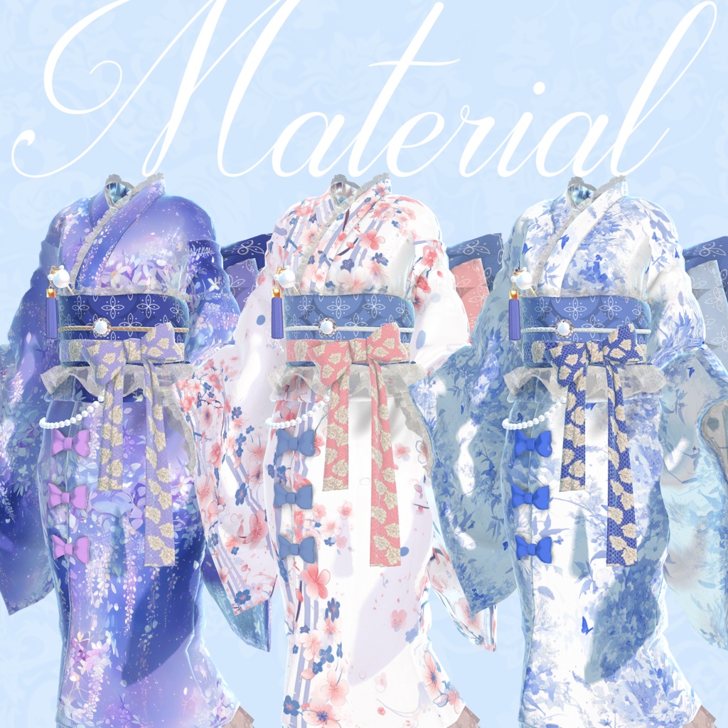 ~Hannari~ハイカラ浴衣【複数アバター対応】