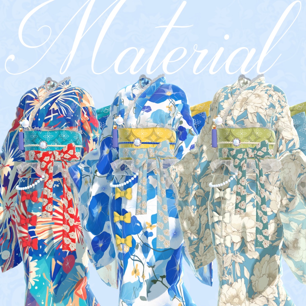 ~Hannari~ハイカラ浴衣【複数アバター対応】