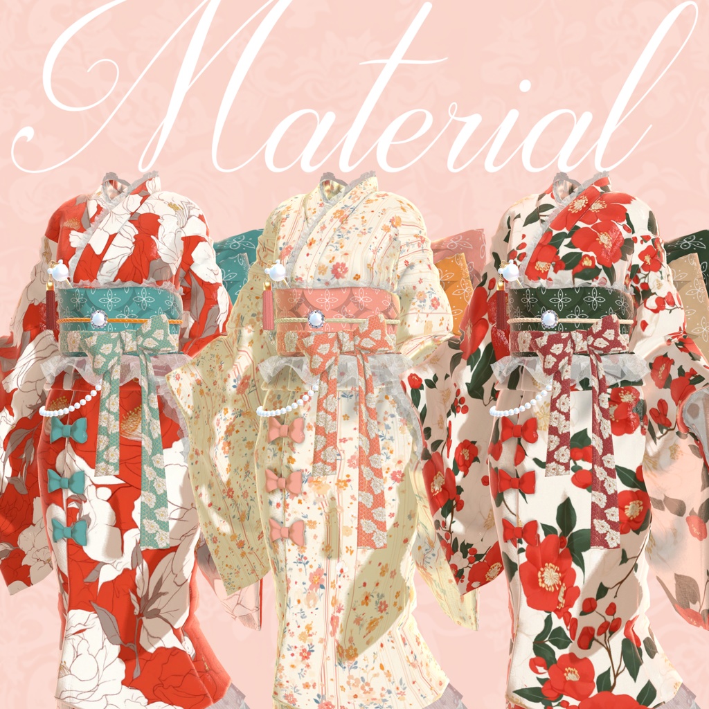 ~Hannari~ハイカラ浴衣【複数アバター対応】