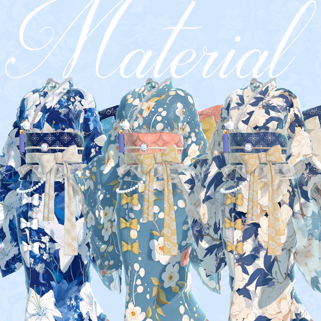 ~Hannari~ハイカラ浴衣【複数アバター対応】