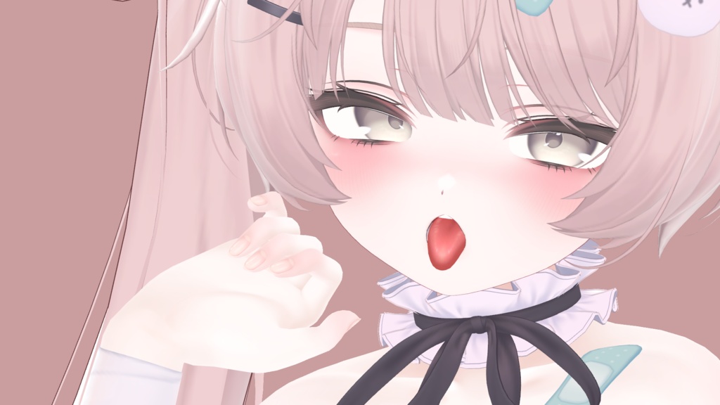 【舌テクスチャ】MilfyTongueTexture ver1.1【ミルフィ/エク専用】