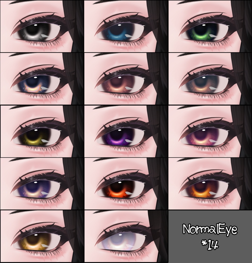 【Shuan/仮称:Musa対応】SweetDevilMake&EyeTexture