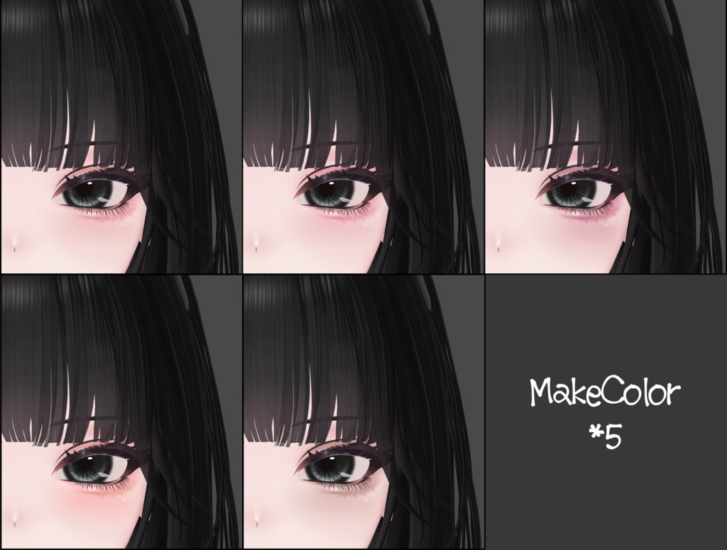 【Shuan/仮称:Musa対応】SweetDevilMake&EyeTexture