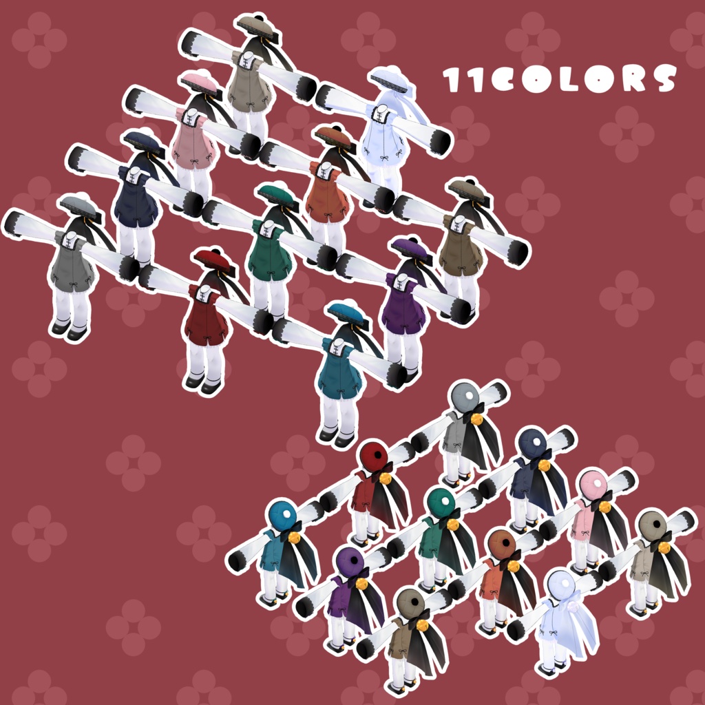 【アウルカちゃん対応セール中】\福福/ちびっこちゃいにーず!【MA対応】