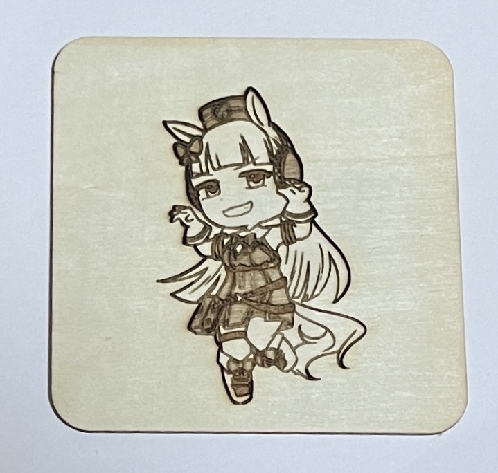 ウマ娘プリティーダービー木製コースター