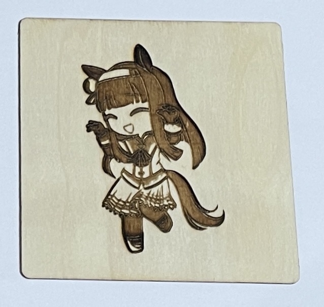 ウマ娘プリティーダービー木製コースター