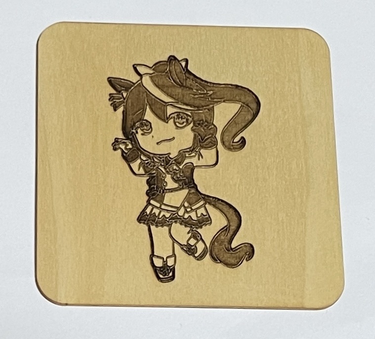 ウマ娘プリティーダービー木製コースター