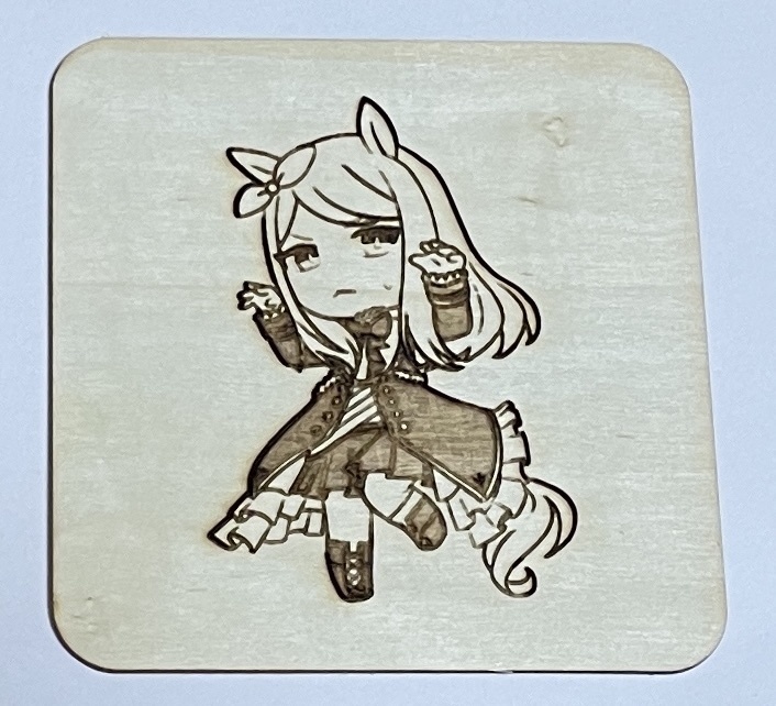 ウマ娘プリティーダービー木製コースター