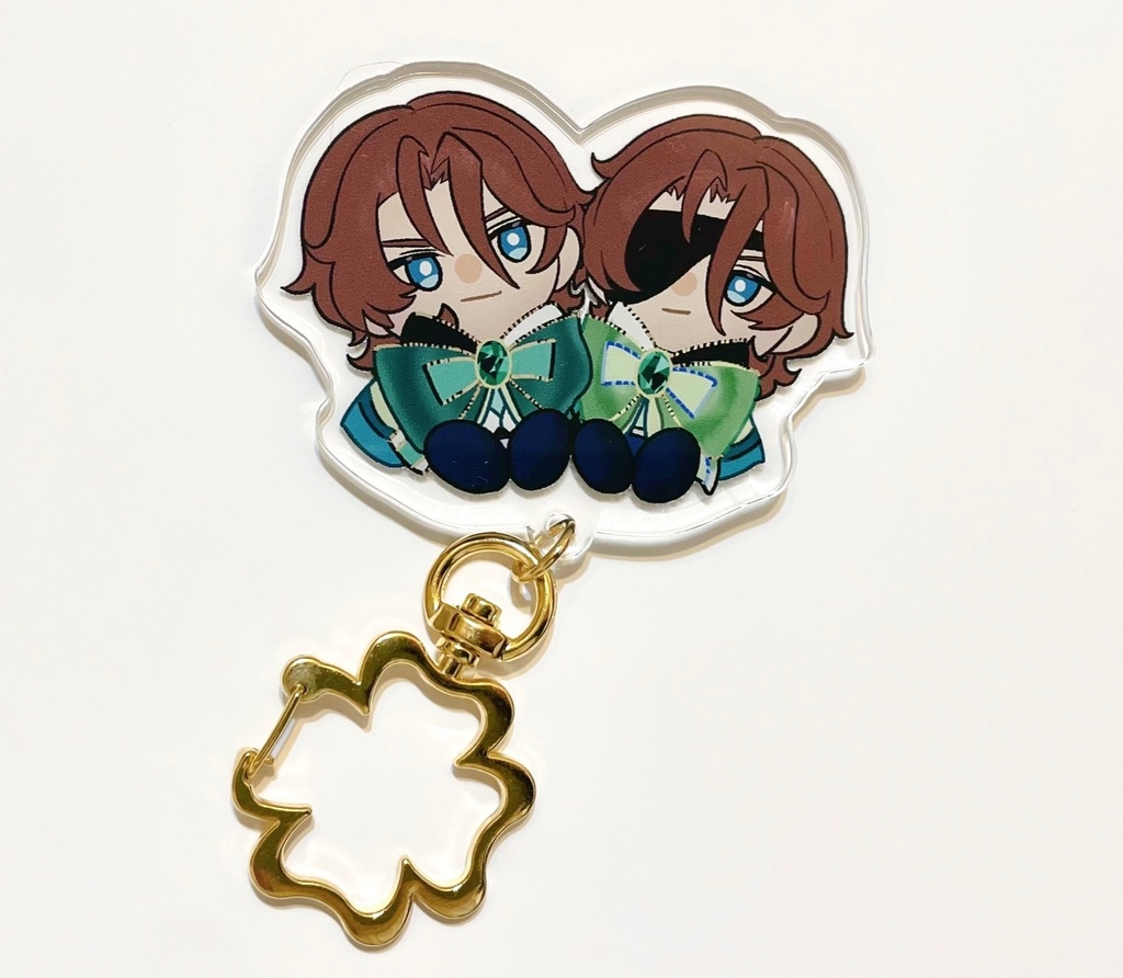 双子アクキー