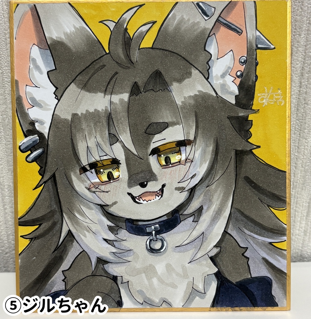 【直筆色紙】VRCアバター色紙