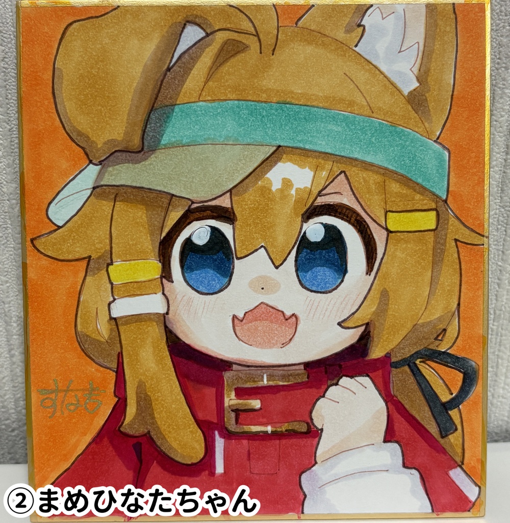 【直筆色紙】VRCアバター色紙