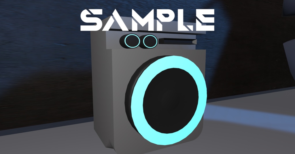 【VRChat向け】カラオケ4セット!(3Dモデル)