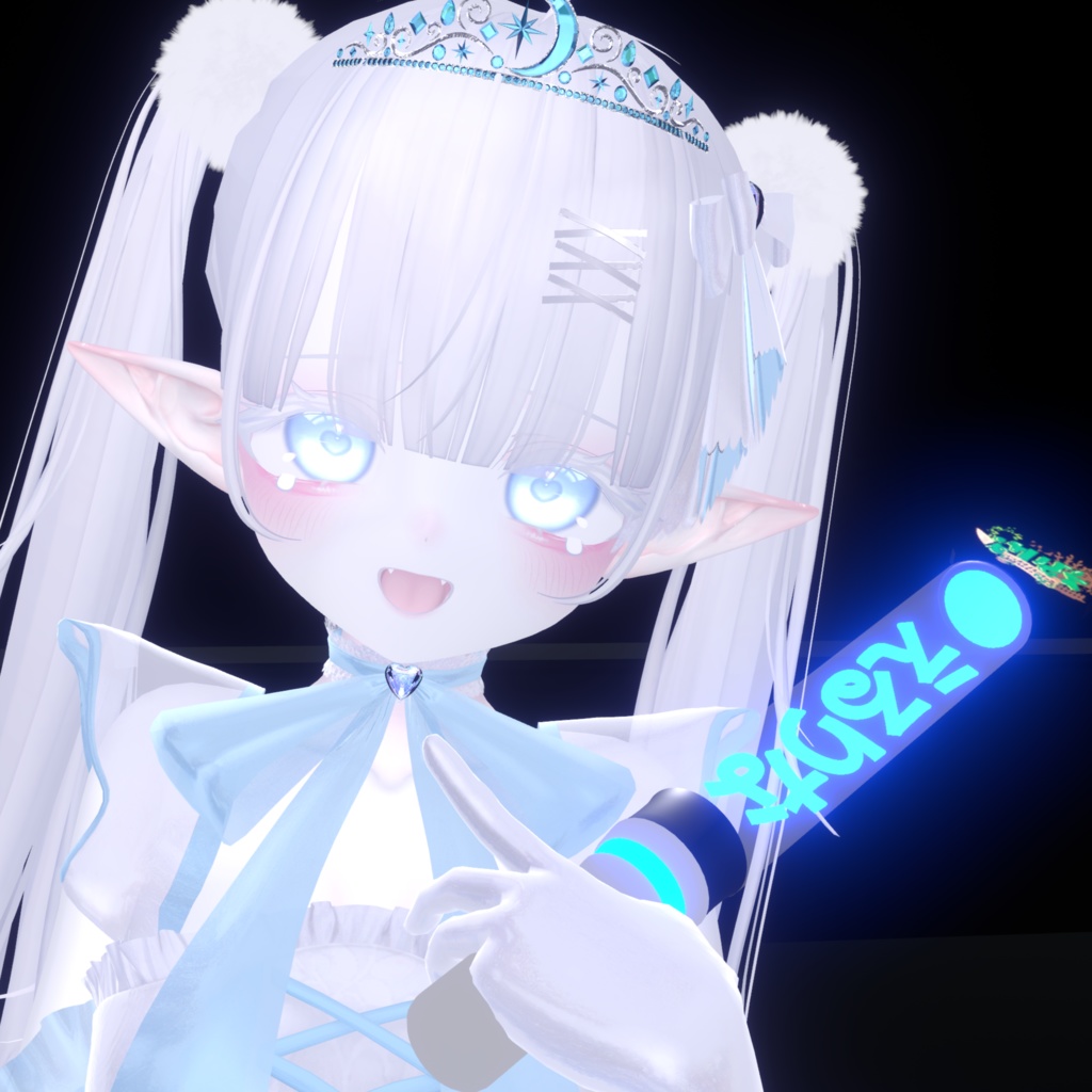 【VRChat想定モデル】えるりなペンライト!