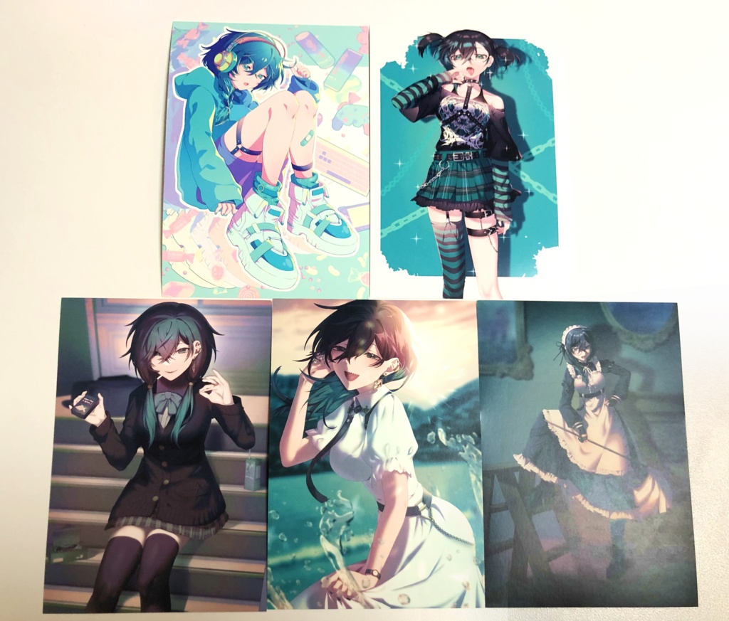 ポストカード「たきたの絵」