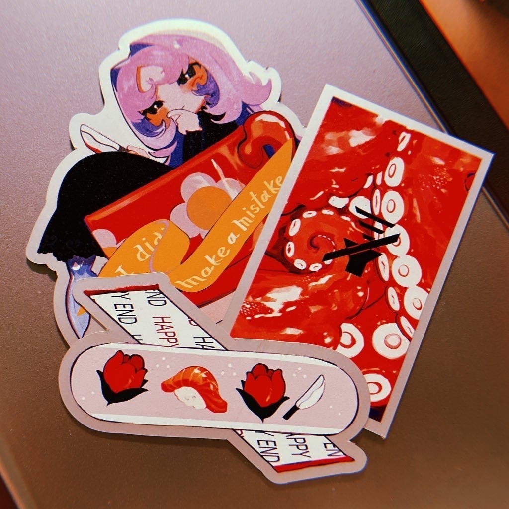 ぬくいステッカー no.1