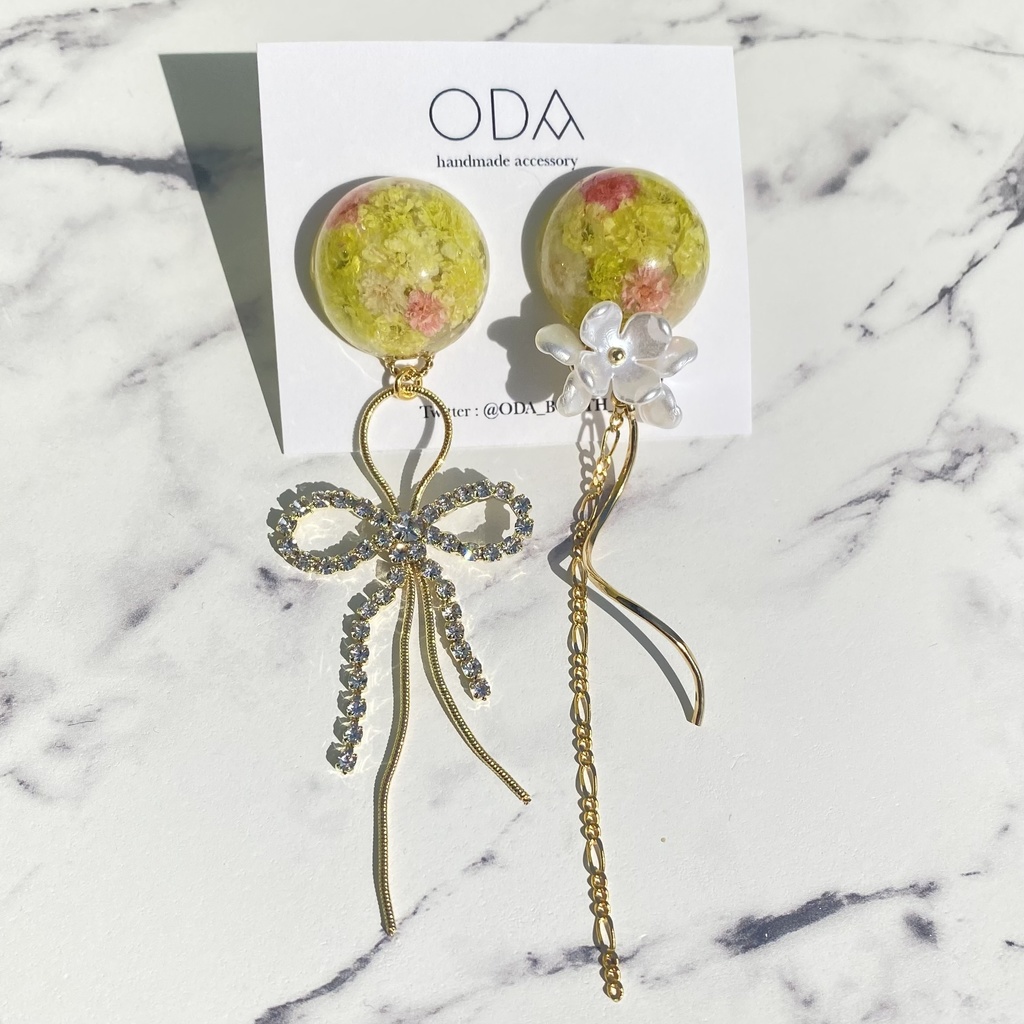 にじさんじ 森中花咲 イメージピアス イヤリング