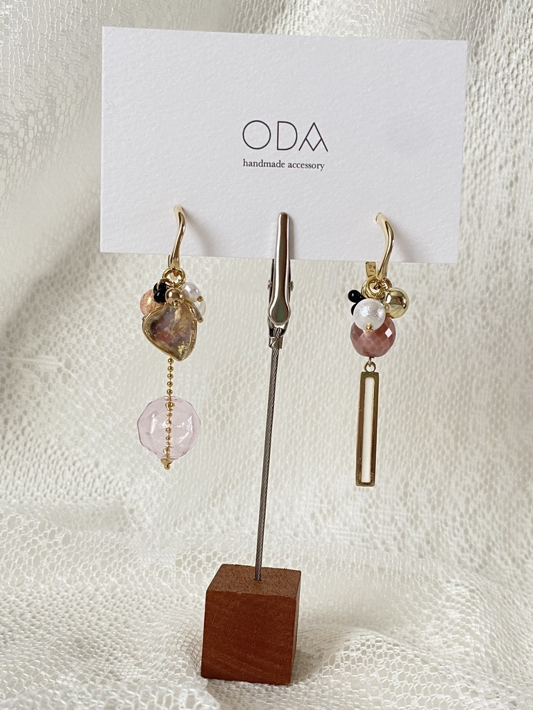 赤城ウェン モチーフピアス イヤリング