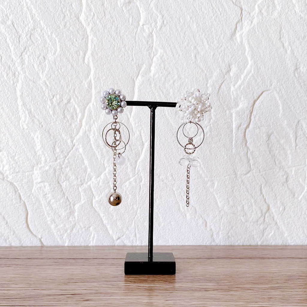 にじさんじ 叢雲カゲツ イメージ ピアス イヤリング 【crystal series】