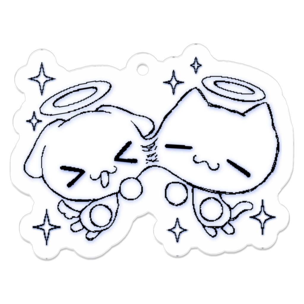 わんにゃんキーホルダー