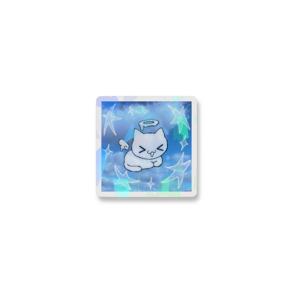 (＞ω＜) ねこステッカー