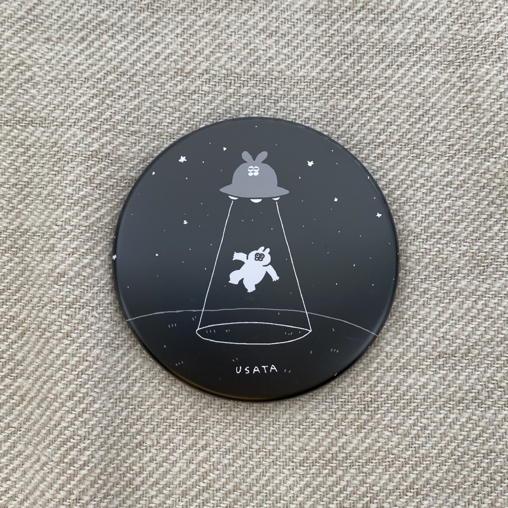 うさた缶ミラー