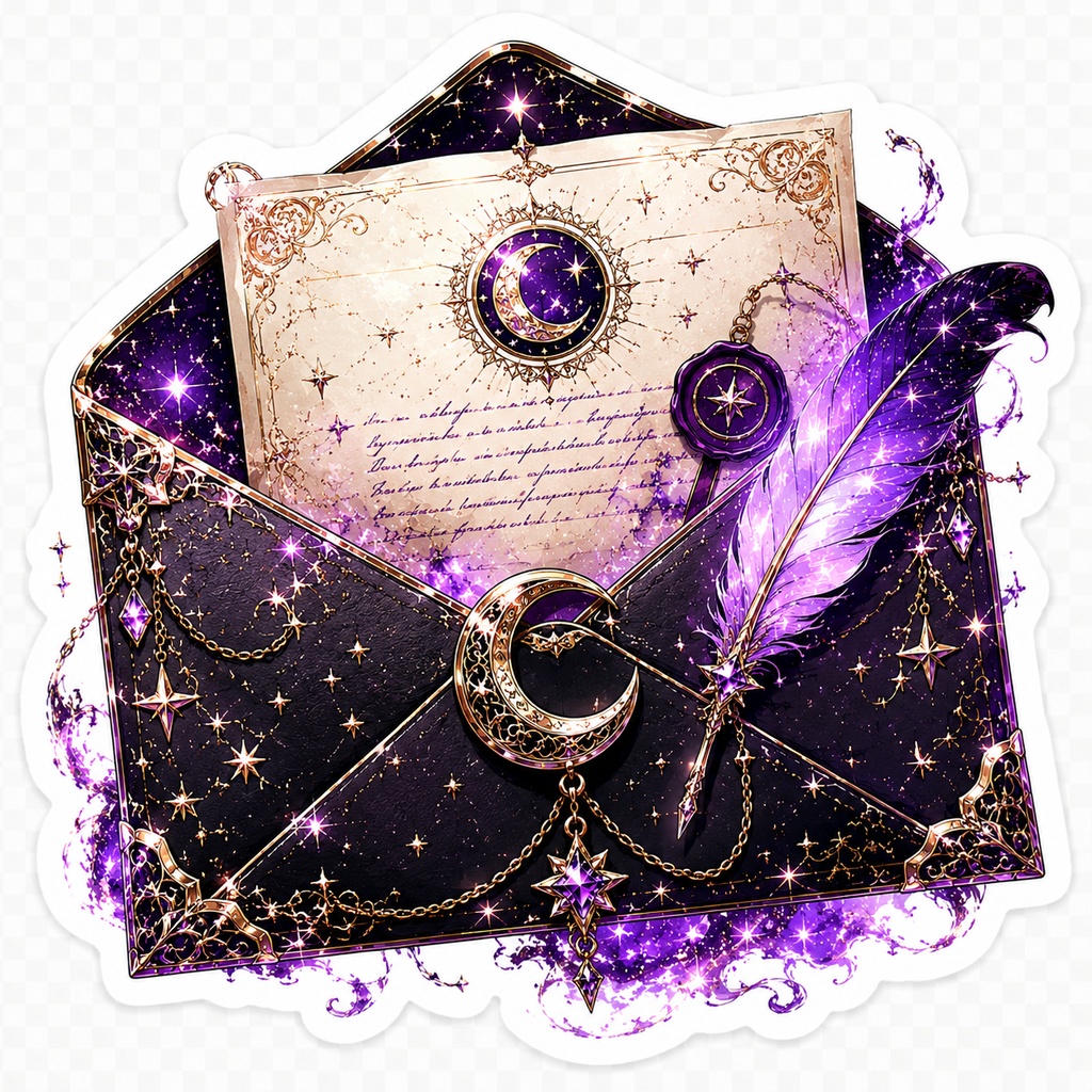 神秘の遺物|Mystic Relics デジタルステッカー10枚セット【PNG・高画質】