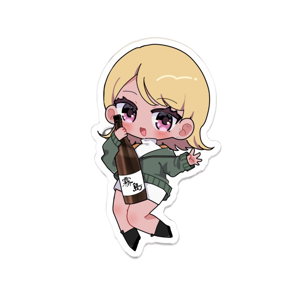 たまらんアクリルバッジ