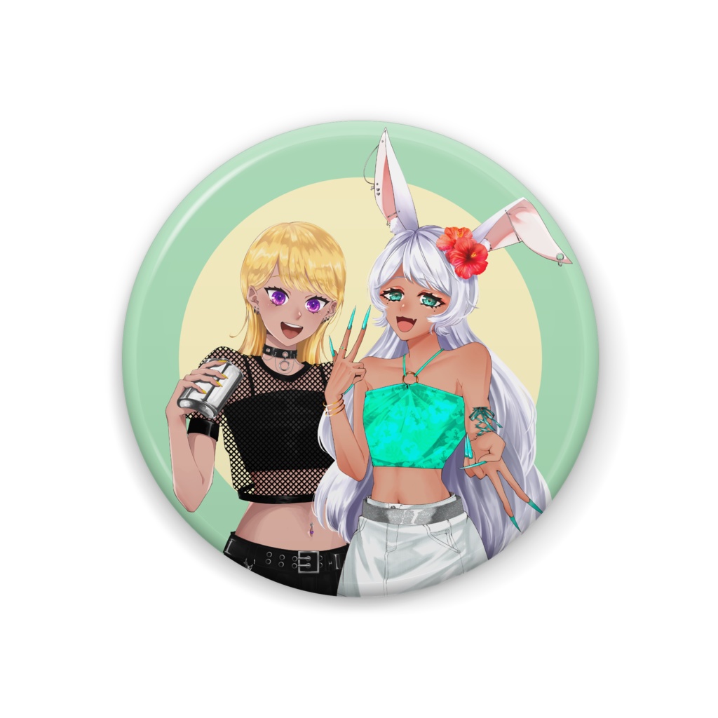 うさたま缶バッジ44mm