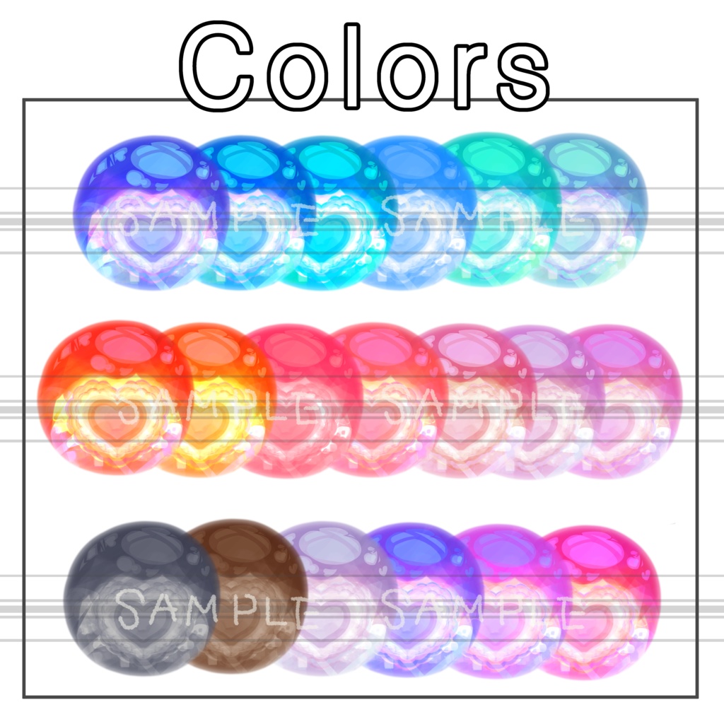 くうた Kuuta Eye& Makeup texture_Pink H No.1