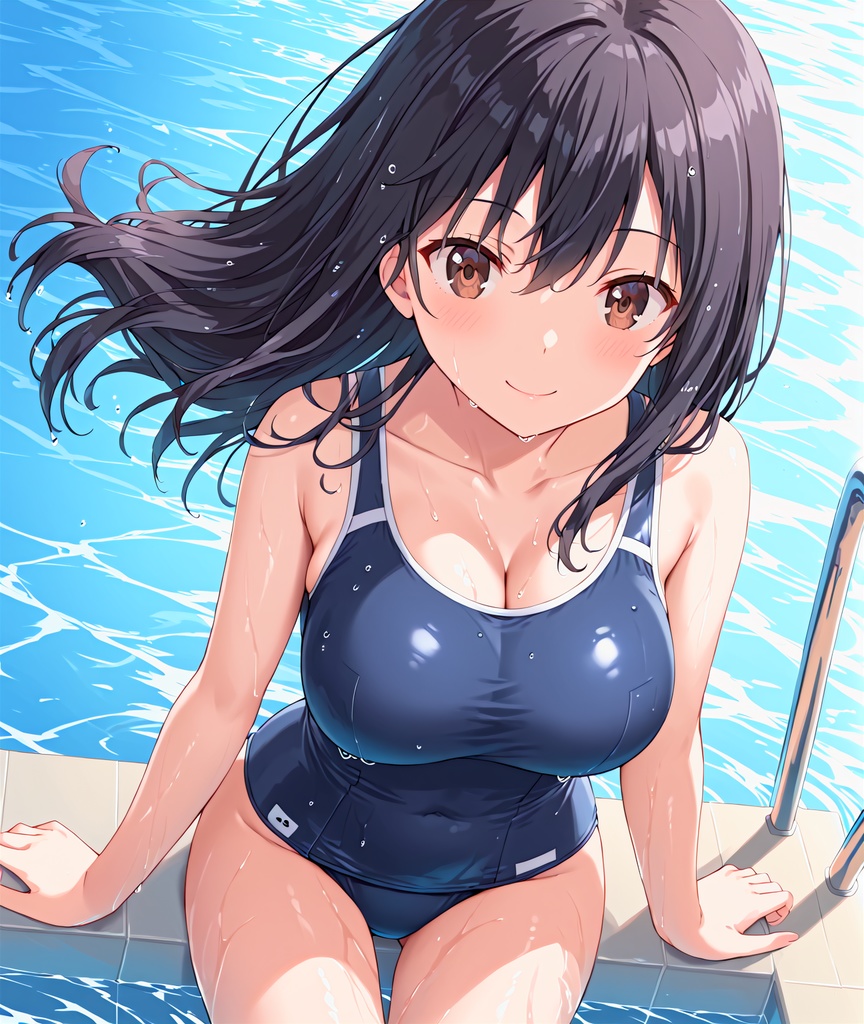 スク水ほたるんと子作りエッチ イラスト40枚