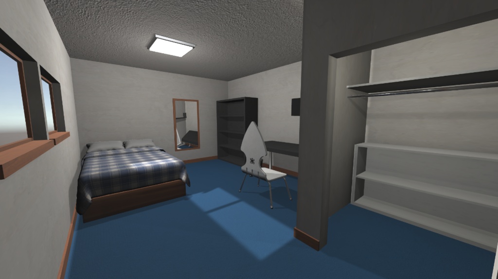 VRChat Prefab - Dorm Room